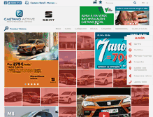 Tablet Screenshot of caetanoactive.pt